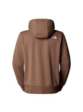 Sudadera Hombre The North Face Simple Done Marron