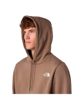 Sudadera Hombre The North Face Simple Done Marron