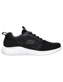 Zapatilla Hombre skechers Bounder Negra