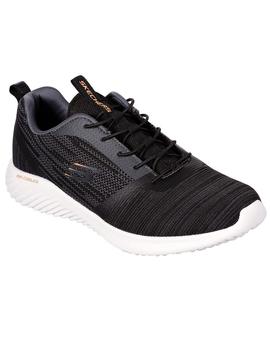 Zapatilla Hombre skechers Bounder Negra