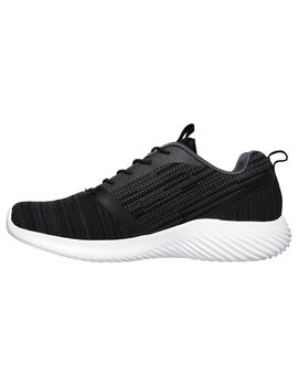 Zapatilla Hombre skechers Bounder Negra