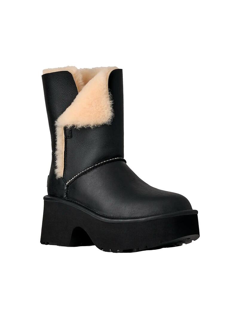 Bota alta Mujer UGG Classic Esmee Leather Boot Negra