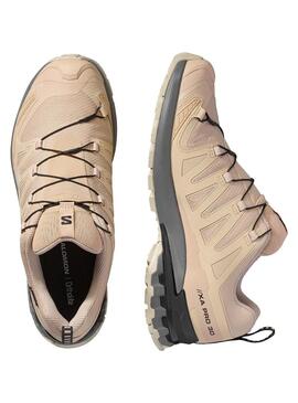 Zapatilla Hombre Salomon Xa Pro 3D V9 Gtx Beige