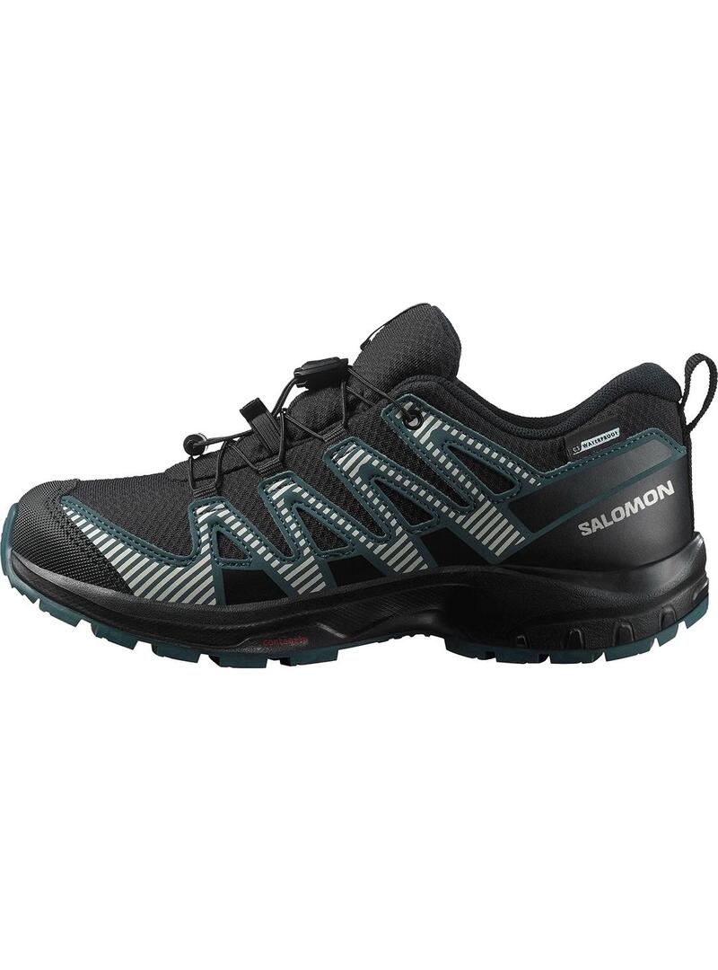 Zapatilla Niño/a Salomon Xa Pro V8 Negra
