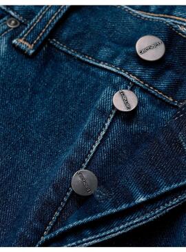 Pantalon Hombre Carhartt WIP Newel Vaquero Oscuro