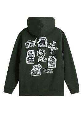 Sudadera Niño/a Vans Classified Verde
