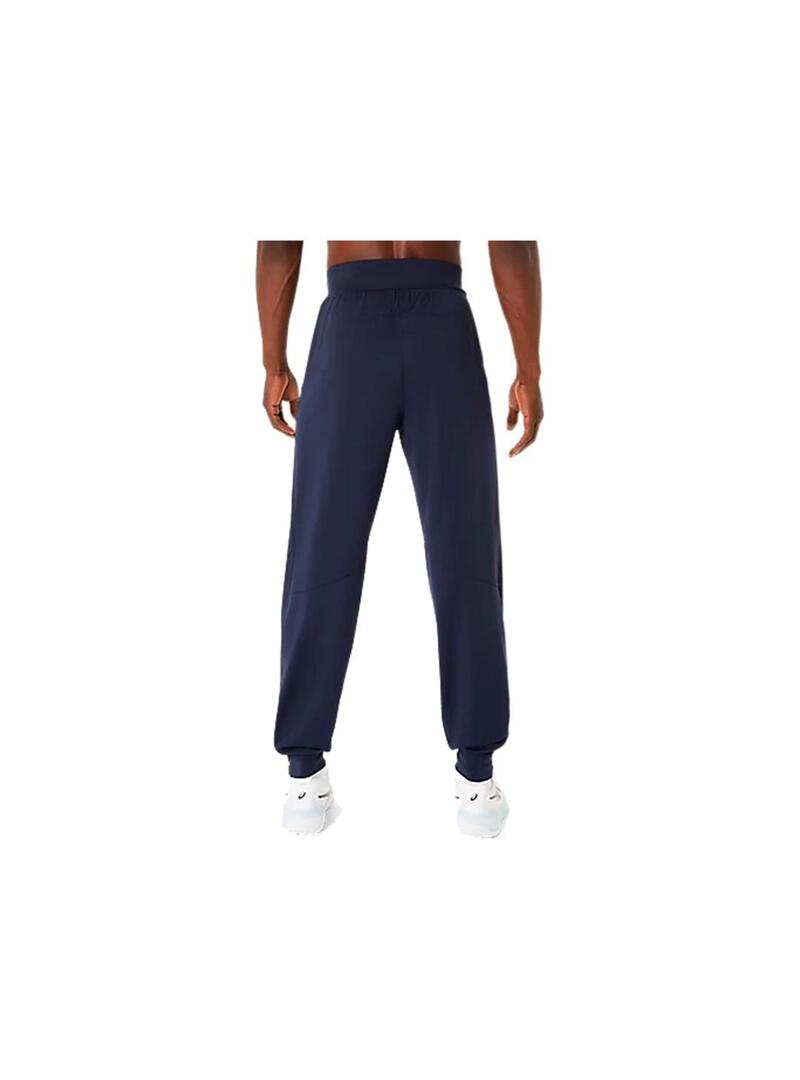 Pantalon Hombre Asics Court Warm-Up Marino