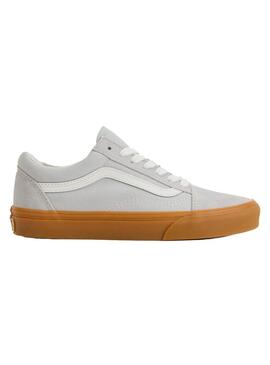 Zapatilla Unisex Vans Old Skool Gris Caramelo