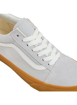 Zapatilla Unisex Vans Old Skool Gris Caramelo