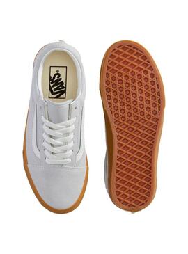 Zapatilla Unisex Vans Old Skool Gris Caramelo