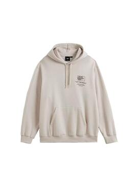Sudadera Hombre Vans Stockpille Pullover Beige