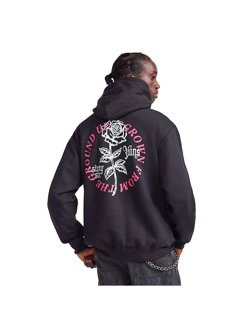 Sudadera Hombre Vans Grown From the ground Negra