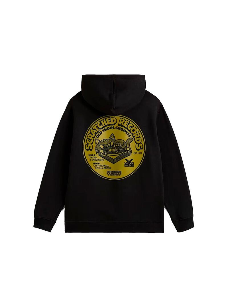 Sudadera Niño/a Vans Scrached Negro