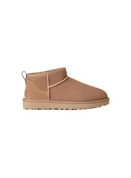 Bota Mujer UGG Classic Ultra Mini Sand Beige