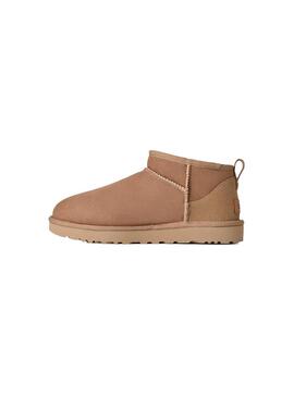 Bota Mujer UGG Classic Ultra Mini Sand Beige
