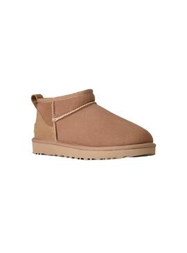 Bota Mujer UGG Classic Ultra Mini Sand Beige