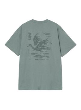 Camiseta Hombre Carhartt WIP Punched Verde
