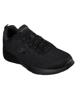 Zapatilla Skechers Dynamight 2.0 Negra Hombre