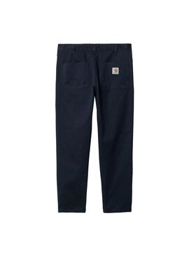 Pantalon Hombre Carhartt WIP Abbott Marino