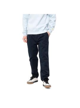 Pantalon Hombre Carhartt WIP Abbott Marino