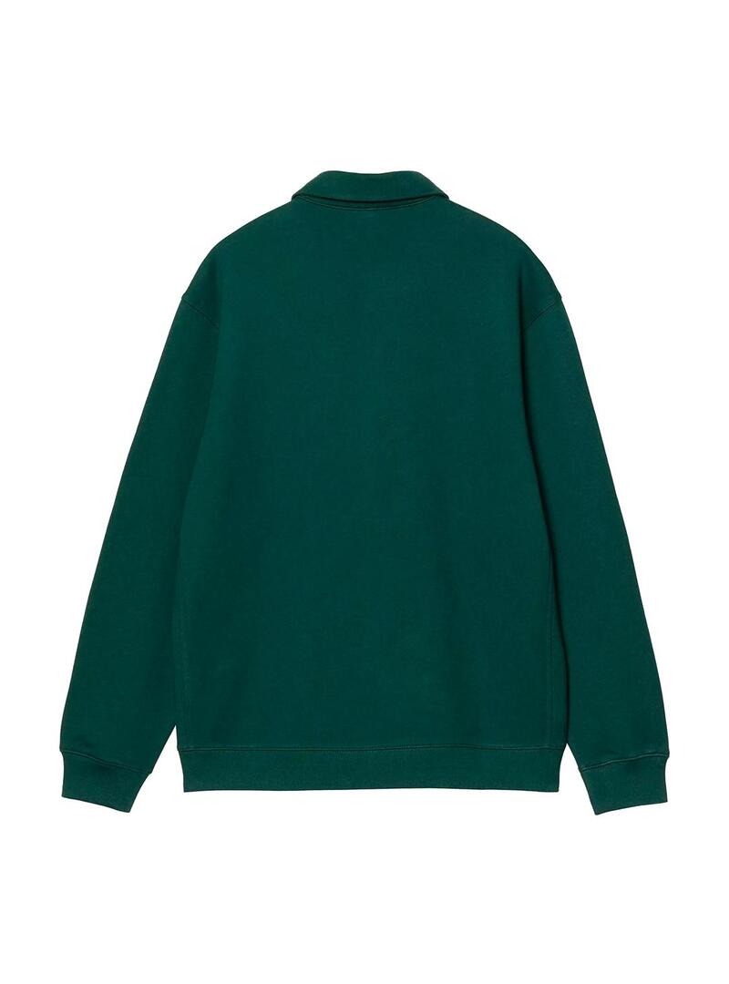 Sudadera Hombre Carhartt WIP Polo Sweat Verde