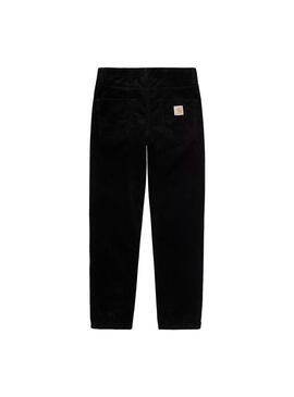 Pantalon Hombre Carhartt WIP Newel Pana Negro