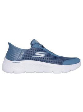 Zapatilla Mujer Skechers Go Walk Slip-In Azul
