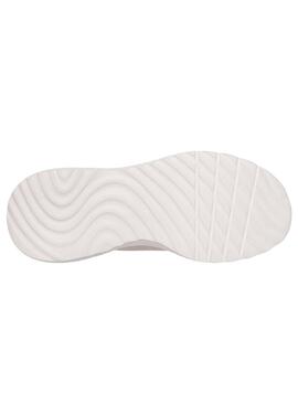 Zapatilla Mujer Skechers Bobs Squad Slip Rosa