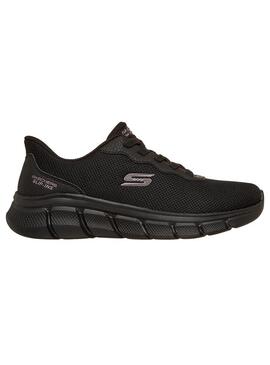 Zapatilla Mujer Skechers Bobs B Slip Negro