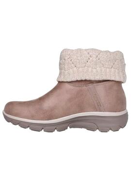 Bota Mujer Skechers Easy Going Marrón
