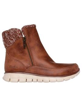 Bota Mujer Skechers Synergy Marrón