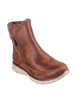Bota Mujer Skechers Synergy Marrón