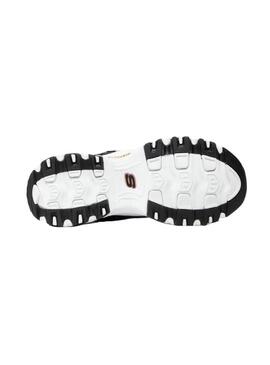 Zapatilla Skechers Mujer D´lites Blanco/Negr