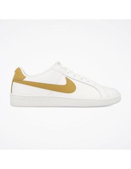 Zapatilla Hombre Nike Court Royale blanco/gold