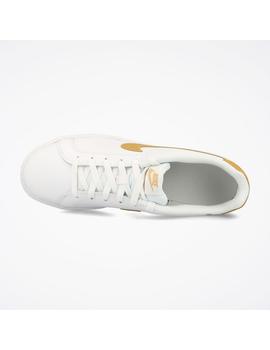 Zapatilla Hombre Nike Court Royale blanco/gold