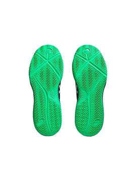 Zapatilla Hombre Asics Dedicate 8 Padel Negra Verd