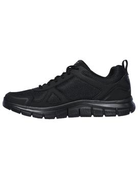 Zapatilla Hombre Skechers Track Negro