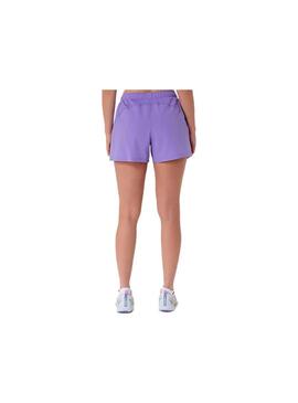 Pantalon corto Mujer Asics Court Padel Lila