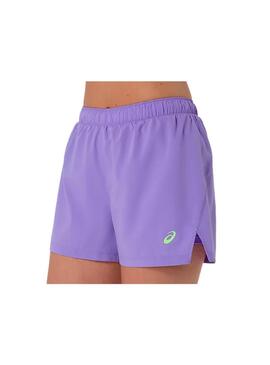 Pantalon corto Mujer Asics Court Padel Lila