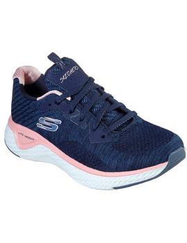 Zapatilla Mujer Skechers Solar Fuse Marino