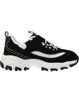 Zapatilla Baby Skechers D´lites Negra