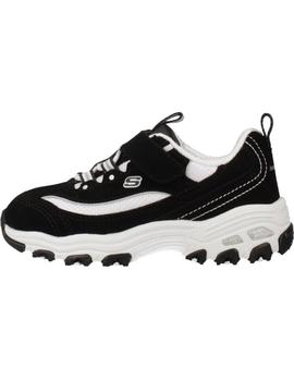 Zapatilla Baby Skechers D´lites Negra