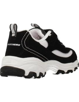 Zapatilla Baby Skechers D´lites Negra