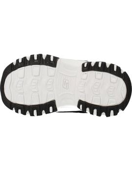 Zapatilla Baby Skechers D´lites Negra