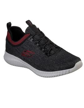 Zapatilla Skechers Elite Flex Gris Hombre