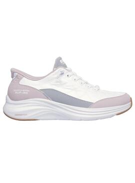 Zapatilla Mujer Skechers Contour Foam Blanco/Rosa