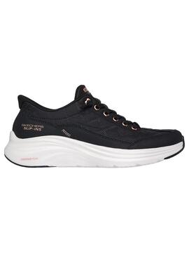 Zapatilla Mujer Skechers Contour Slip Ins Negro