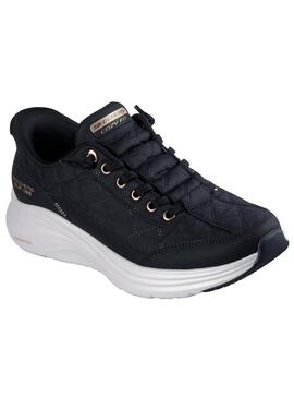Zapatilla Mujer Skechers Contour Slip Ins Negro