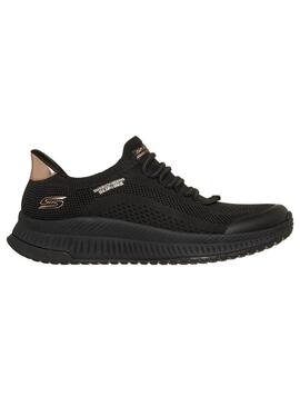Zapatilla Mujer Skechers Dire Step Slip Ins Negro