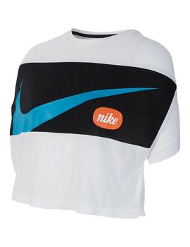 Camiseta Niña Nike Top Blanco/Negro